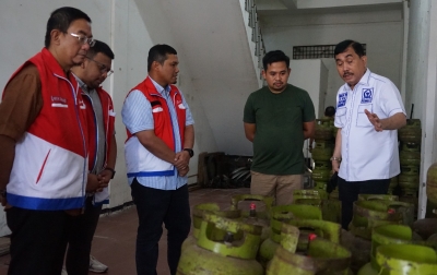 Sidak LPG 3 Kg di Medan-Deliserdang Bersama Pertamina, Hendrik Sitompul: Stok Aman