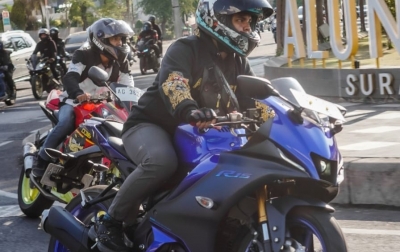 Atmosfer Keseruan bLU cRU Riding Experience Dirasakan Pengguna Yamaha R Series