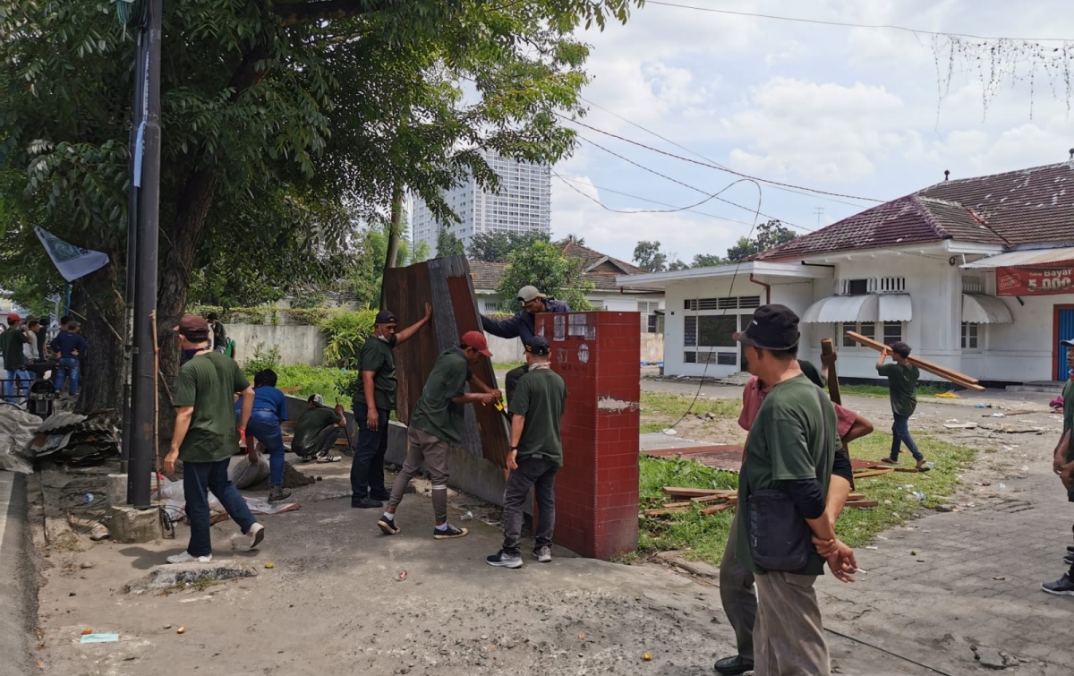 PN Medan Eksekusi 9 Aset Milik KAI di Jalan HM Yamin, HM Said, dan Sutomo