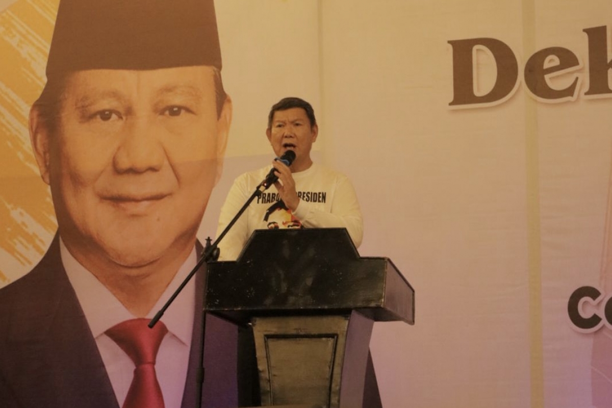 Teriakan ‘Prabowo Presiden’ Menggema pada Pelantikan dan Deklarasi PM 08 Sumut