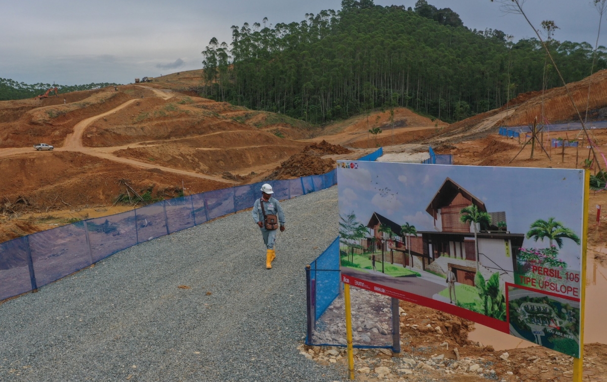 FOTO: Geliat Proyek Terbesar di Dunia, Ibu Kota Nusantara