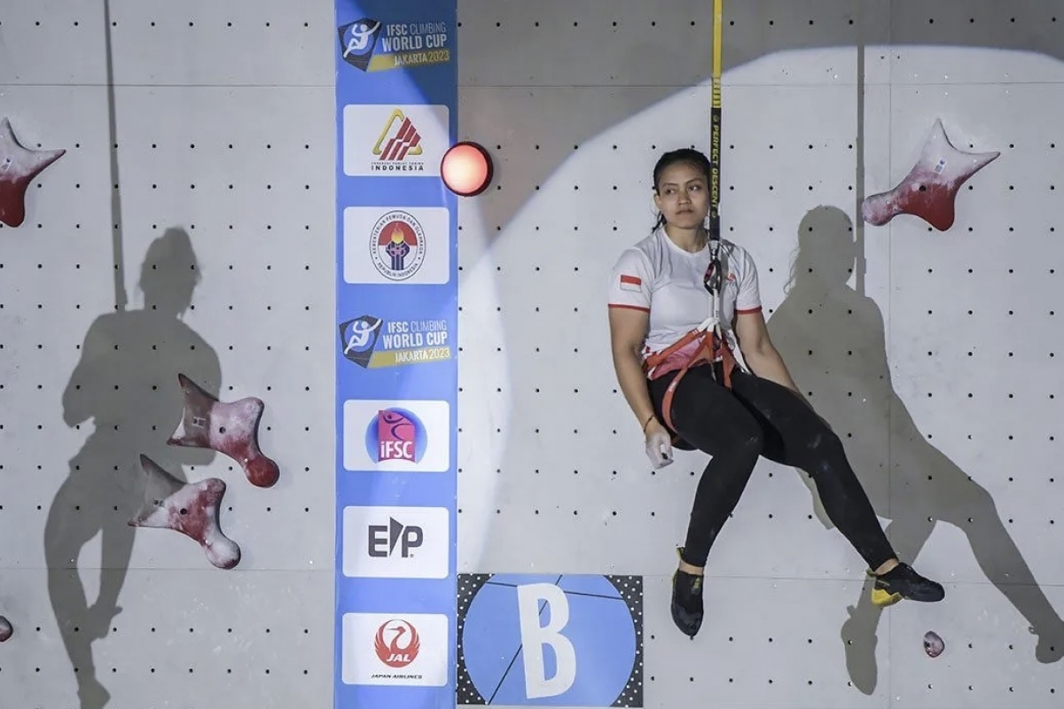 Bikin Bangga, Desak Made Rita Raih Emas di IFSC Climbing Championships 2023 Bern