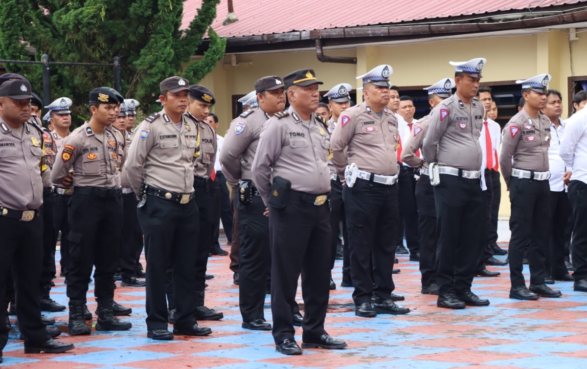 Polres Taput Siagakan 268 Personel Dukung Program Polisi RW