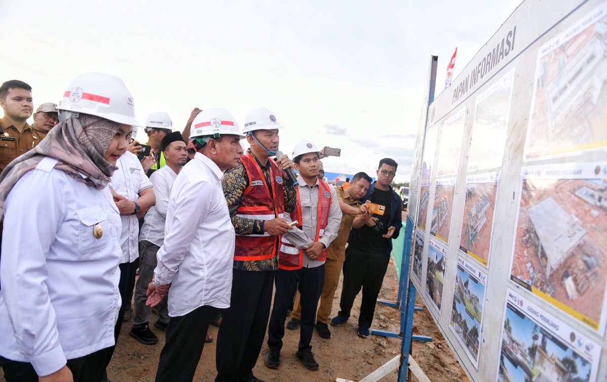 Edy Rahmayadi: Progres Pembangunan Bandara Malintang Capai 50%