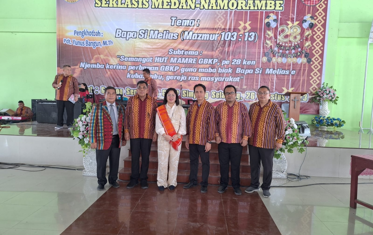 HUT Mamre se-Klasis Medan-Namorambe Berlangsung Meriah