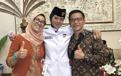 Sukses Sebagai Paskibraka di Istana Negara, Davina Anis Raisha Berterima Kasih ke Warga Sumut