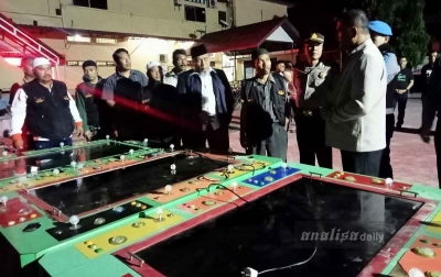 Lokasi Judi di Kisaran Digrebek, Penjaga dan Pemain Berhasil Melarikan Diri