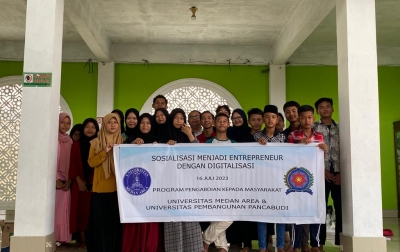 Dosen UMA-Pancabudi Gelar Penyulahan Entrepreneur di Sunggal