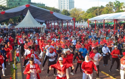 Kemeriahan Warnai Medan Independence Day Festival