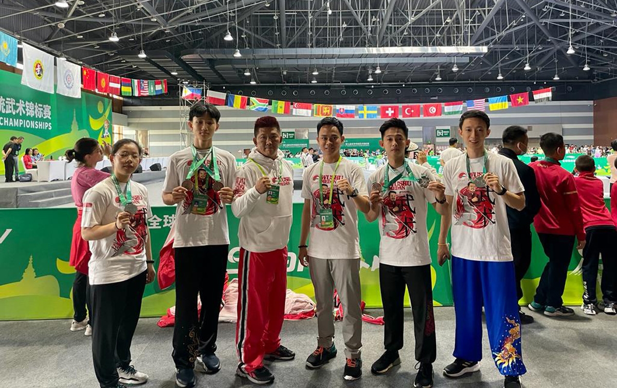 Pewushu Medan Raih 3 Medali Perak dan 3 Perunggu di Kejuaraan Dunia