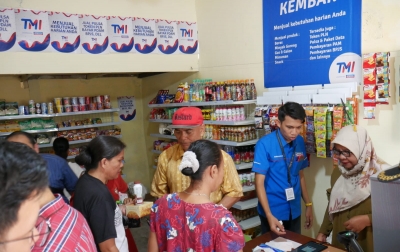 Melalui Program Warung Mantap Sejahtera, Mandiri Taspen Berdayakan Nasabah Pensiunan