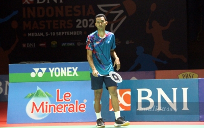 Indonesia Masters 2023, Langkah Tommy Sugiarto Dihentikan Kiran George