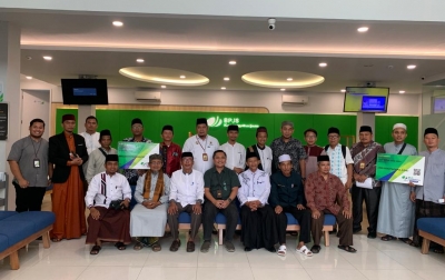 BPJamsostek Tamora Gandeng Baznas Deliserdang Bantu Penerima Zakat