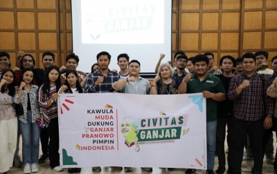 Civitas Ganjar Ajak Anak Muda Medan Jaga Perdamaian Jelang Pemilu 2024