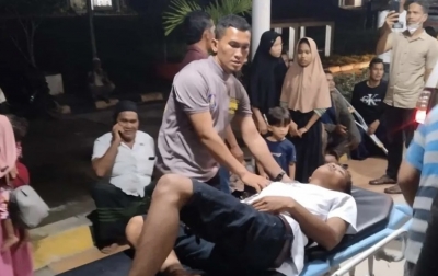 Belasan Warga Aceh Timur Dilarikan ke Puskesmas Diduga Keracunan Gas