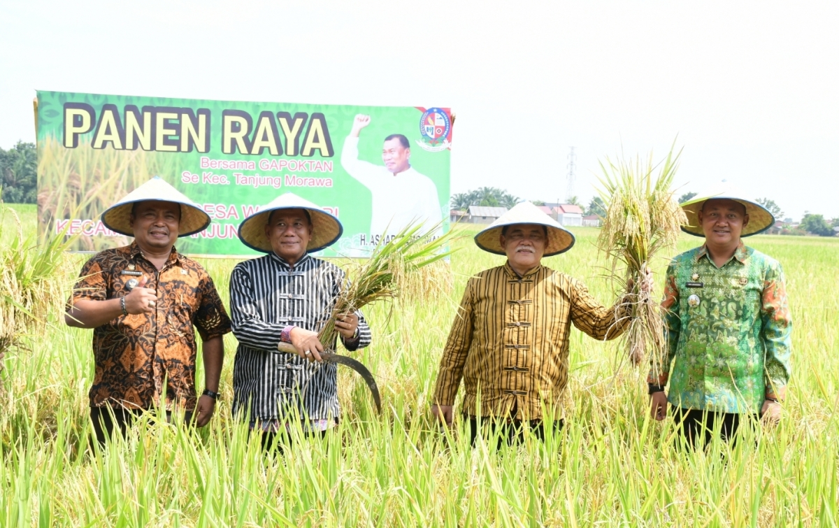Panen Raya Desa Wonosari, Deliserdang Jadi Penopang Kebutuhan Pangan Nasional