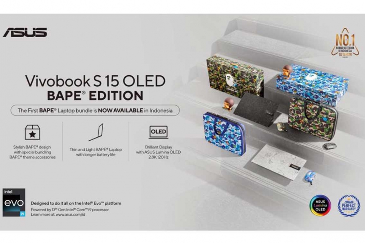 Vivobook S 15 OLED BAPE® Edition: Bukan Laptop Kolaborasi Biasa