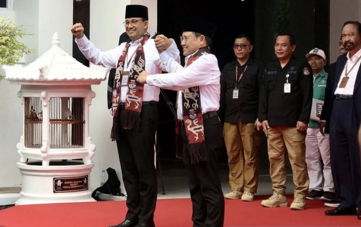 Resmi, Anies-Muhaimin Daftar Calon Peserta Pilpres 2024