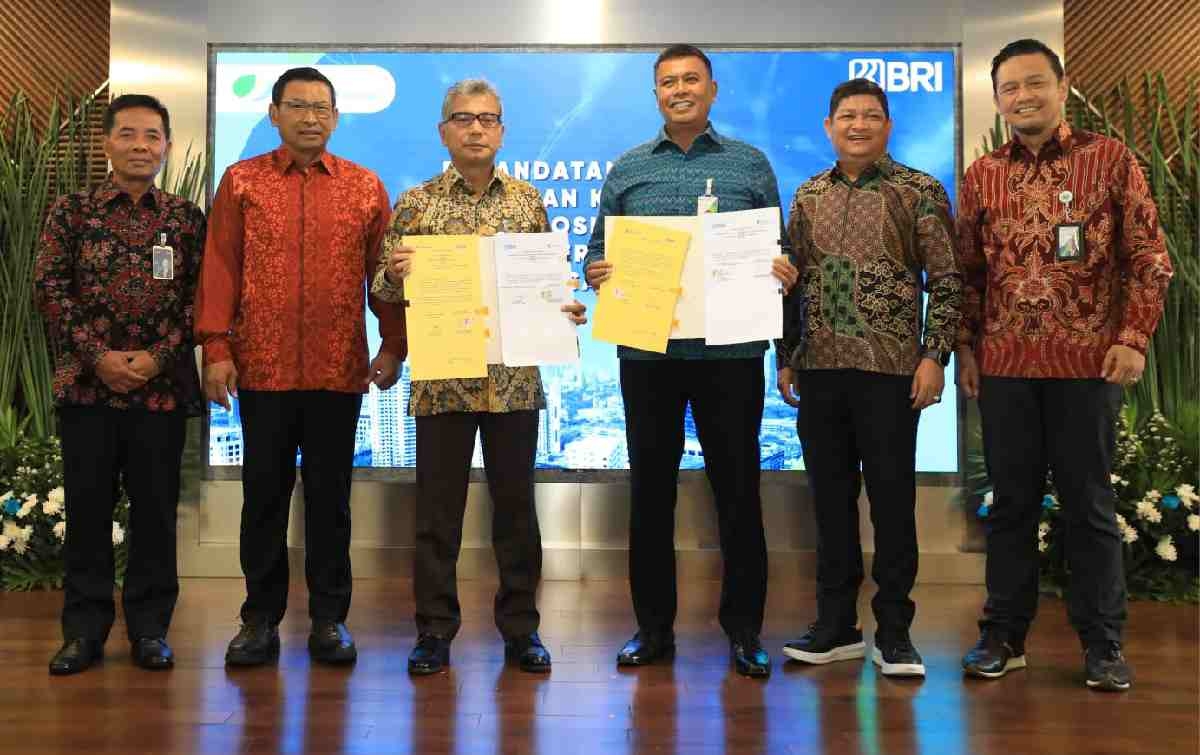 BRI dan BPJS Ketenagakerjaan Kolaborasi Layanan Single Bank Kustodian dan Perlindungan bagi Penerima KUR