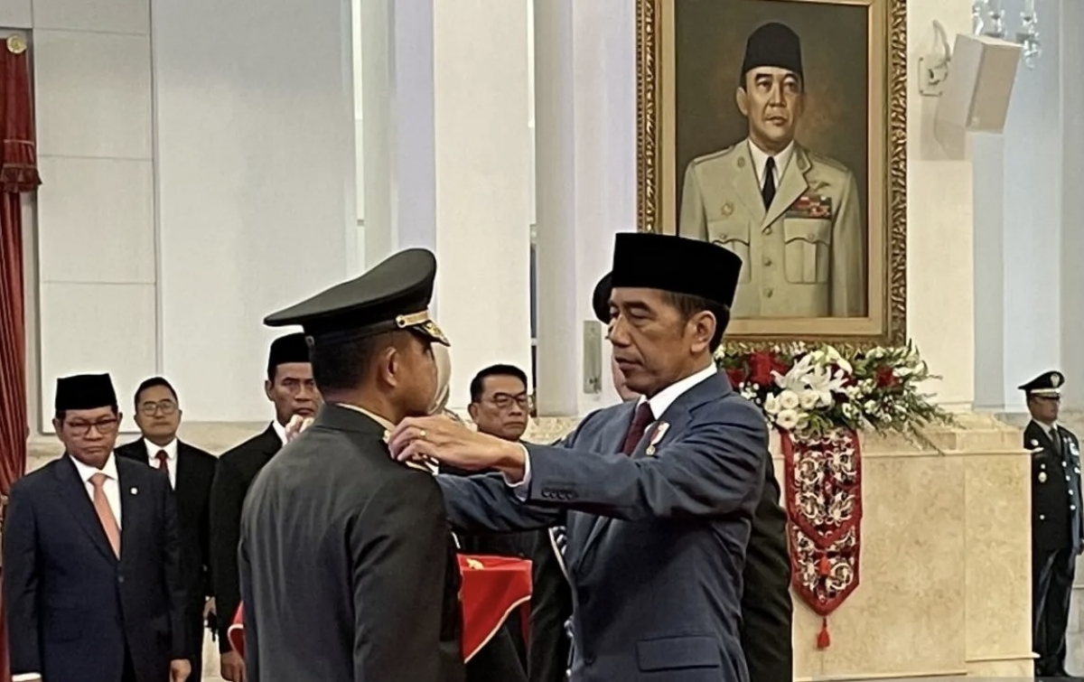 Jenderal Agus Subiyanto Dilantik Sebagai KSAD TNI