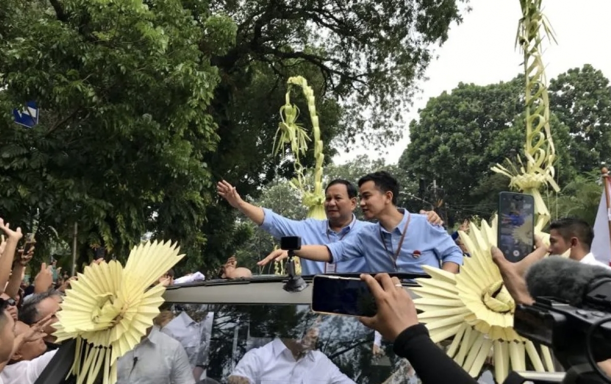 Prabowo-Gibran Daftar Pilpres 2024