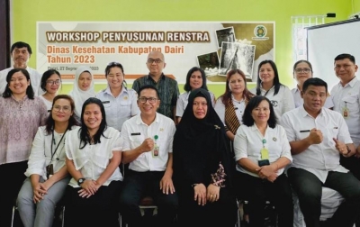 Profesor USU Mengabdi: Workshop Penyusunan Renstra Dinas Kesehatan Kabupaten Dairi