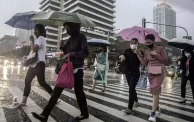 BMKG: Hujan Diprakirakan Guyur Sebagian Kota Besar di Indonesia
