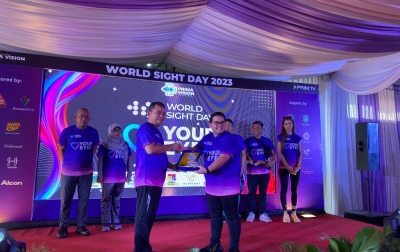 Prima Vision Peringati World Sight Day, Bantu 500 Warga