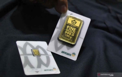 Harga Emas Batangan Antam Naik Rp 3.000