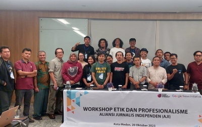 AJI dan GNI Gelar Workshop Etik dan Profesionalisme Jurnalis