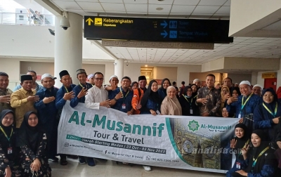 Lepas Jemaah Umrah Al-Musannif, Ijeck Imbau Masyarakat Teliti Pilih Travel Umrah