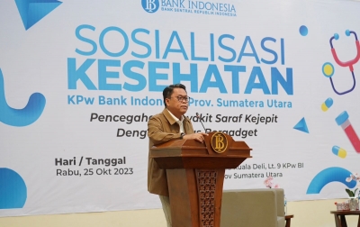 Deputi Kepala Perwakilan BI KPw Sumut Apresiasi Gerakan Gadget Sehat Dikampanyekan Prof Ridha