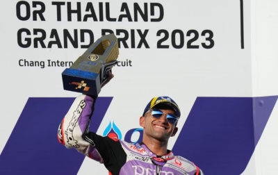 Jorge Martin Juara di GP Thailand, Kalahkan Francesco Bagnaia