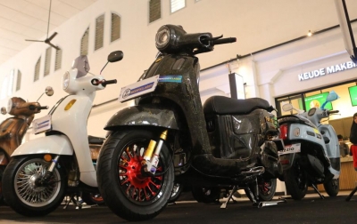 Masyarakat Antusias Saksikan Kontes Modifikasi Classy Yamaha di Pos Bloc Medan