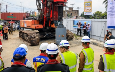 Pembangunan Underpass Jalan Gatot Subroto Medan Resmi Dimulai, Target Selesai 2024
