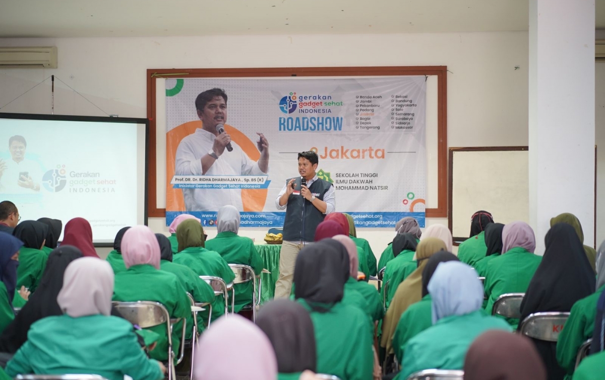 Roadshow di STID Mohammad Natsir Jakarta, Prof Ridha Minta Generasi Muda Miliki Semangat Juang