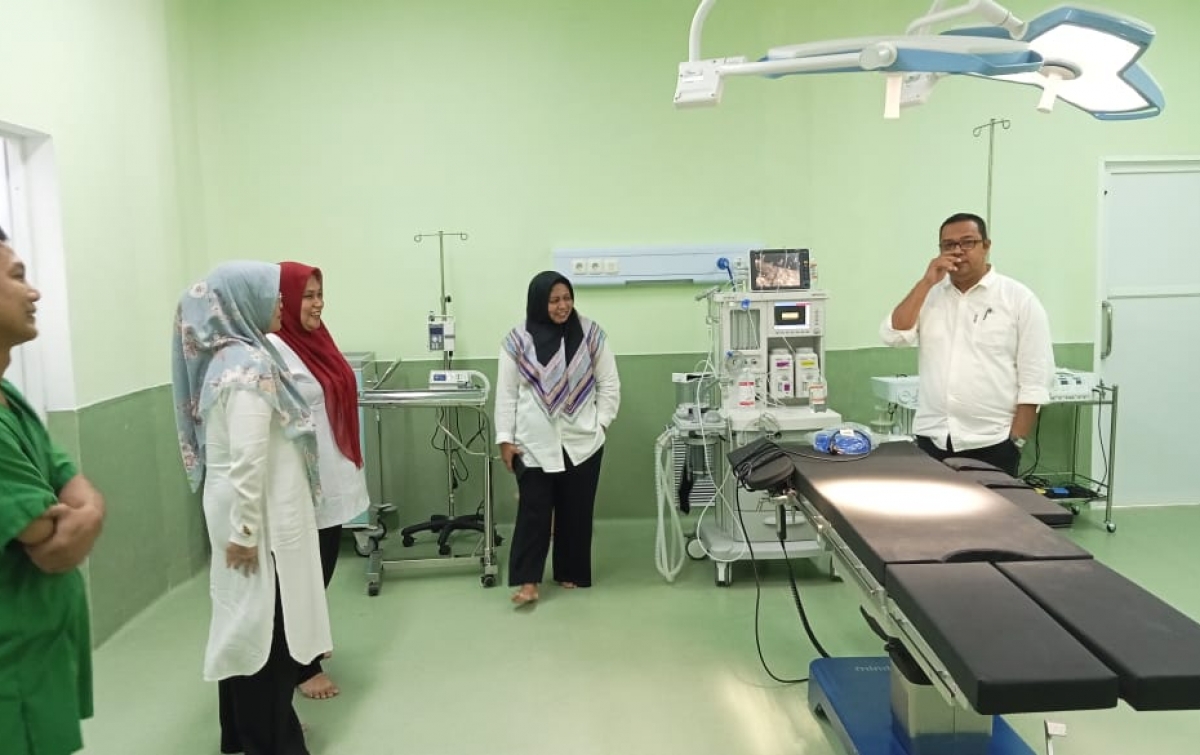 RSUCM Miliki Ruang Bedah Standar Kota Besar