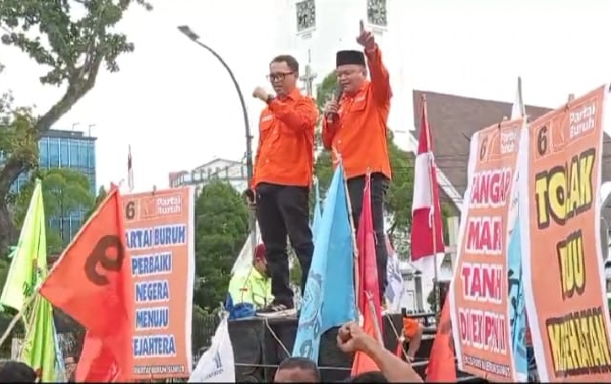 Partai Buruh Sumut Sebut Kenaikan Upah 15% Sangat Logika, Ancam Aksi Bergelombang