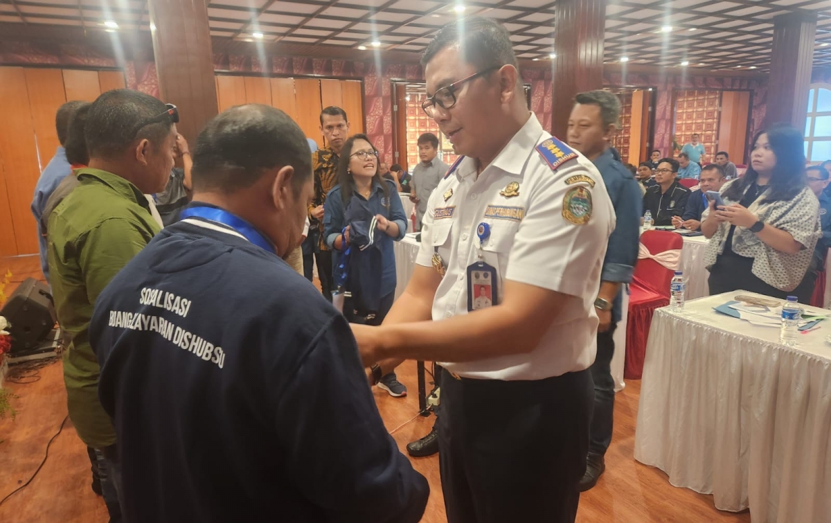 Dukung Event Aquabike Jetski, Dishub Sumut Sosialisasi Aturan Keselamatan Pelayaran di Danau Toba