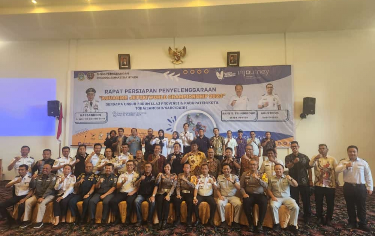 Sukseskan Aquabike Championsip 2023, Dishub Sumut Rakor Bidang Transportasi