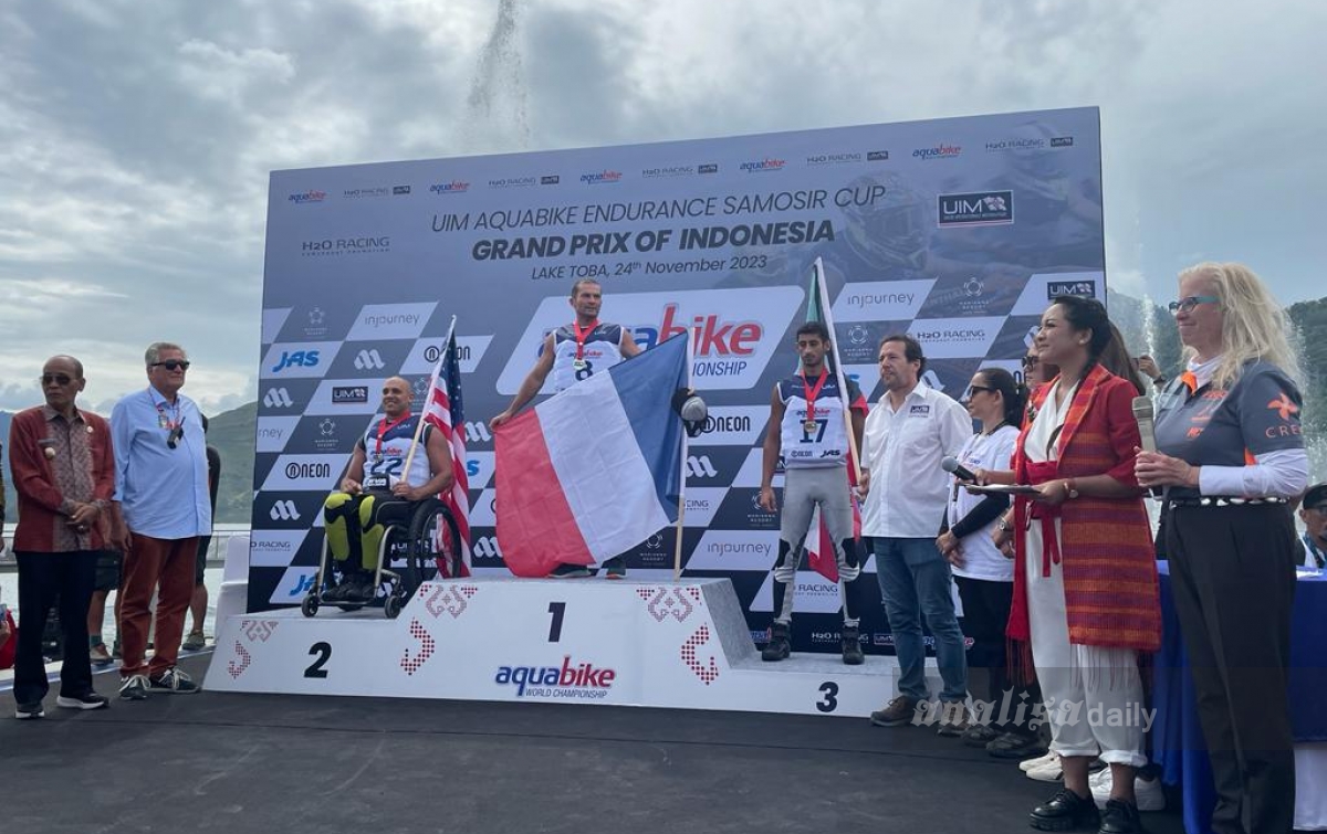 Jean Bruno Pastorello Juara Dunia Aquabike Endurance Grand Prix Of Indonesia