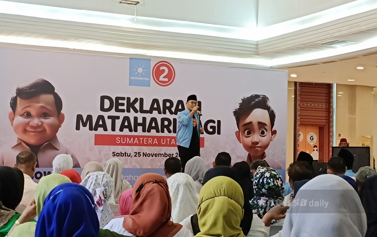 Matahari Pagi Sumut Deklarasikan Dukungan Terhadap Prabowo-Gibran