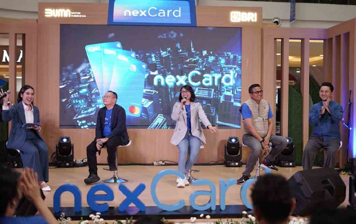 Luncurkan Kartu Kredit untuk Generasi Muda, Nex Card BRI Beri Kemudahan Bertransaksi