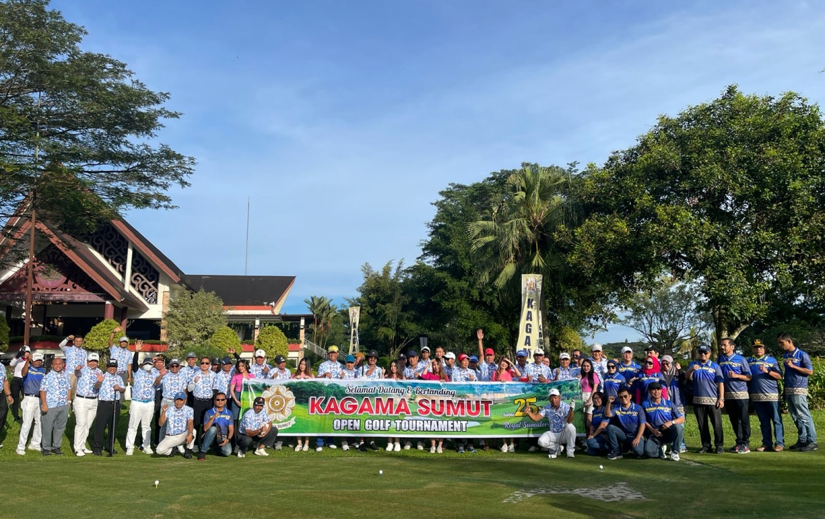 Turnamen Golf Kagama Sumut Jadi Ajang Merawat Budaya Guyub, Rukun, dan Migunani