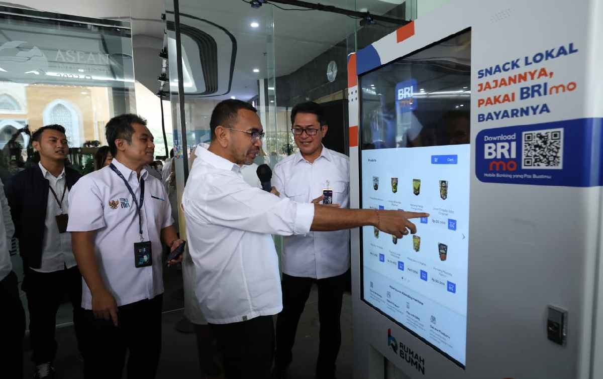 Pemasaran UMKM Lebih Mudah dengan Vending Machine, Kolaborasi Kementerian BUMN RI dan BRI