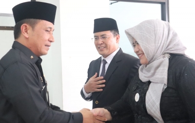 14 Pejabat Pimpinan Tinggi Pratama dan Administrator Pemkab Paluta Dirotasi