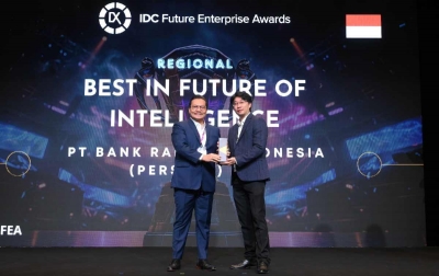 Transformasi Digital Bawa BRIBRAIN Raih Predikat Future of Intelligence se-Asia Pasifik dari IDC Awards 2023