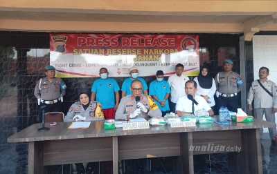 Polres Asahan Ungkap Penyelundupan Narkoba Melalui Jaringan PMI