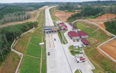 Hutama Karya Fokus Penyelesaian Jalan Tol Trans Sumatera Tahap 1 dan 2