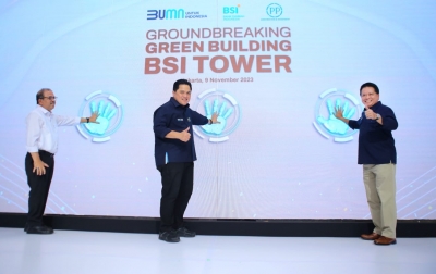 BSI Tower Usung Konsep Green Building, Diproyeksikan Jadi Financial Center di Indonesia